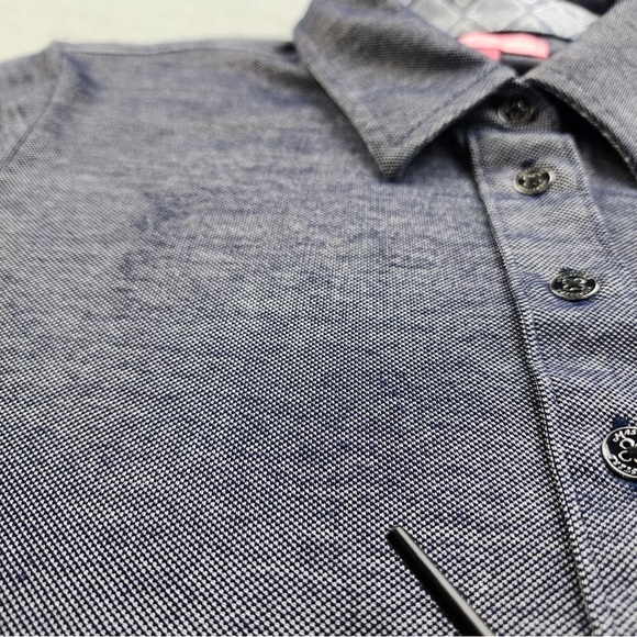 Magnolia Lane Golf Polo Shirt Womens Large Gray Master Collection Short Sleeve - Picture 3 of 14